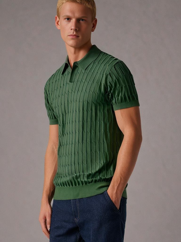 Montauk Textured Stretch Polo