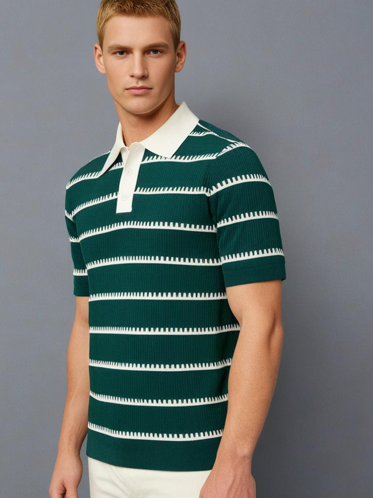 Marseille Patterned Polo