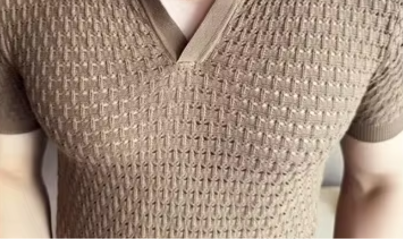 Barcelona Knitted Stretch Polo