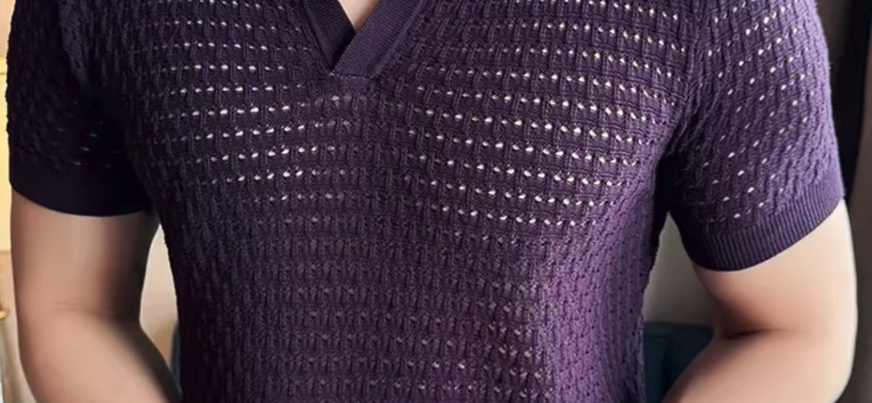 Barcelona Knitted Stretch Polo