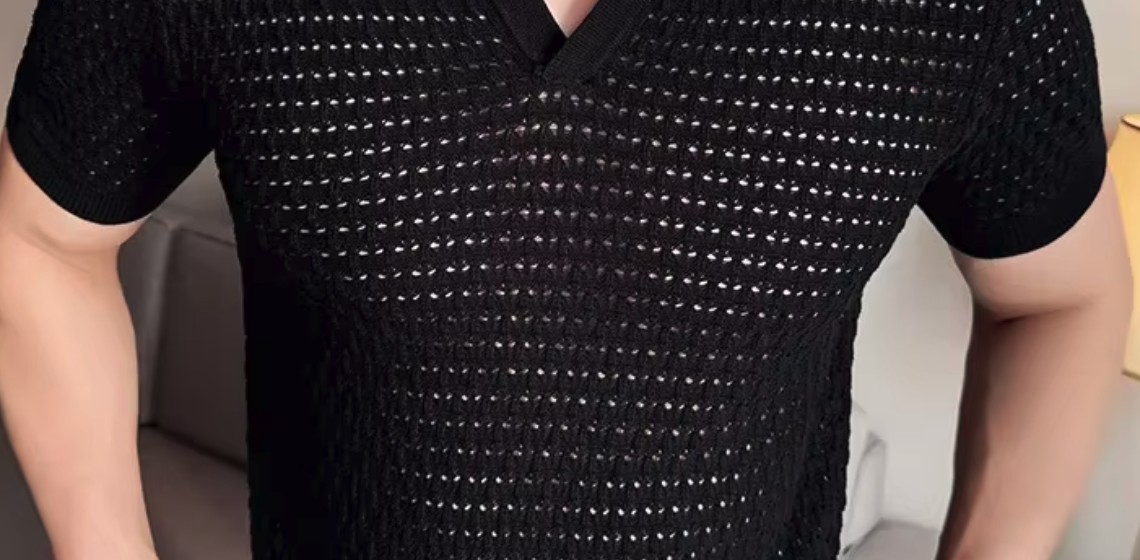 Barcelona Knitted Stretch Polo
