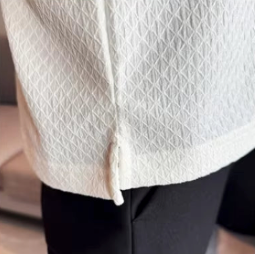 Charleston Textured Zip-Up Polo
