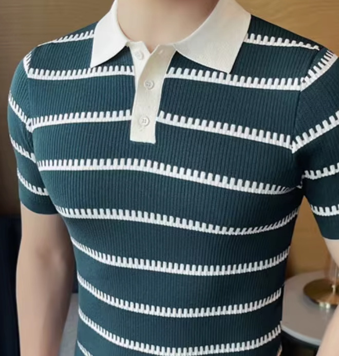 Marseille Patterned Polo