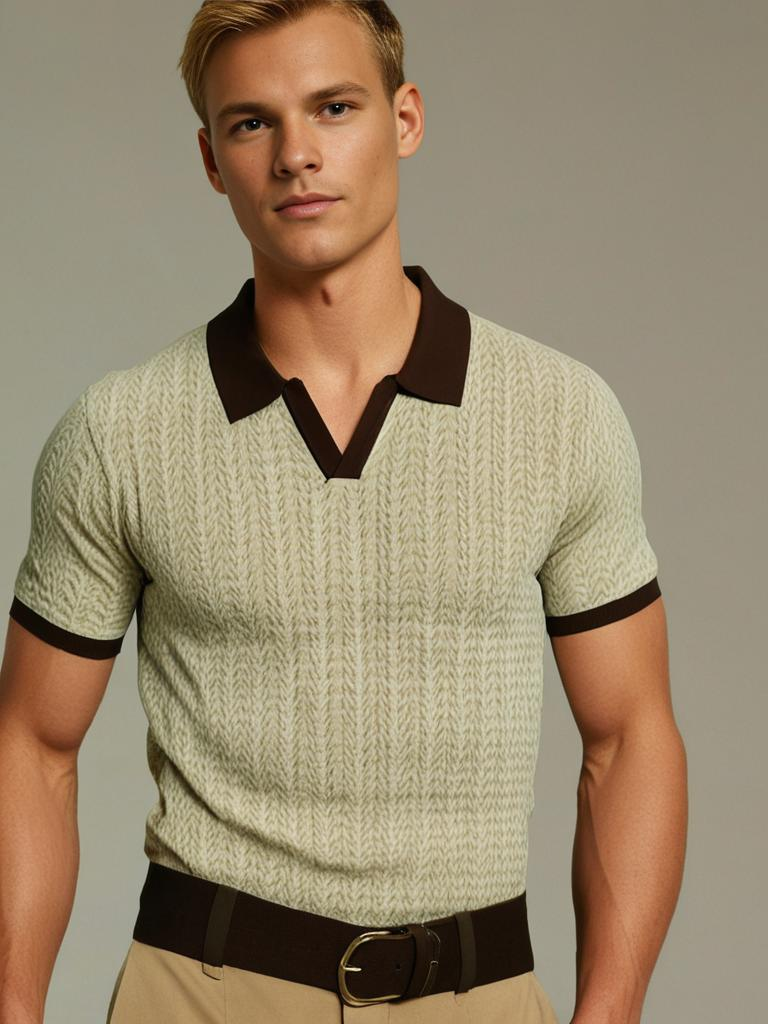 Mallorca Textured Stretch Polo