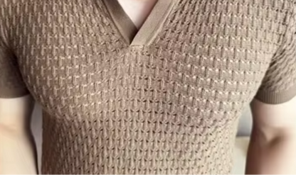 Barcelona Knitted Stretch Polo