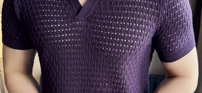 Barcelona Knitted Stretch Polo