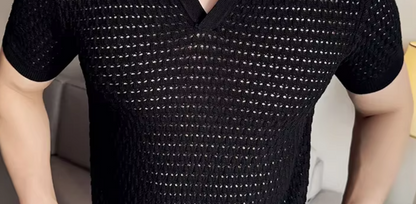 Barcelona Knitted Stretch Polo