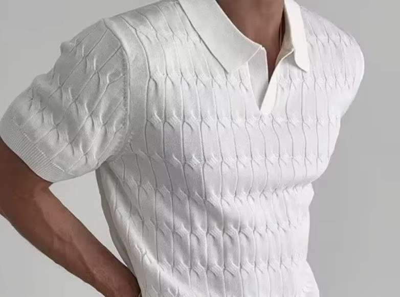 Montauk Textured Stretch Polo