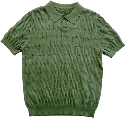 Montauk Textured Stretch Polo